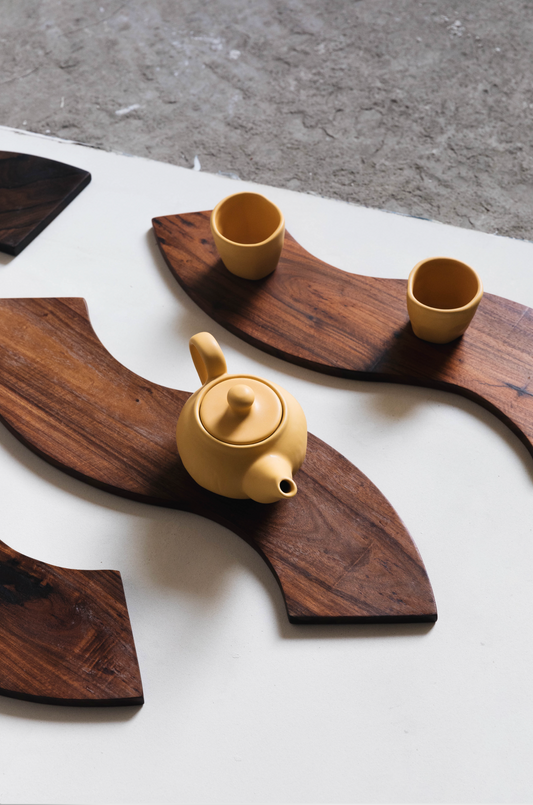 Juego de té / Granadillo